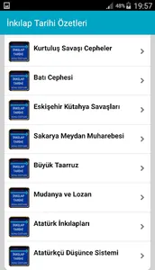 İnkılap Tarihi Konu Özetleri screenshot 3