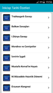 İnkılap Tarihi Konu Özetleri screenshot 9