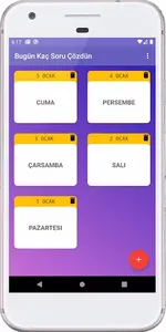 Bugün Kaç Soru Çözdün screenshot 1