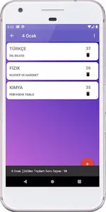 Bugün Kaç Soru Çözdün screenshot 4