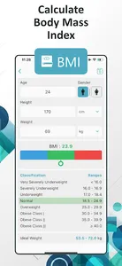 BMI Calculator: BMR calculator screenshot 8