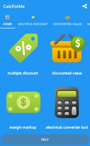 CalcForMe - discount, margin,  screenshot 0
