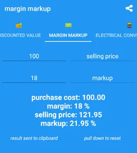 CalcForMe - discount, margin,  screenshot 3