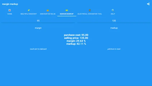 CalcForMe - discount, margin,  screenshot 8