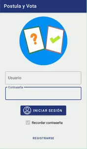 Postula y Vota screenshot 0