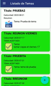 Postula y Vota screenshot 1