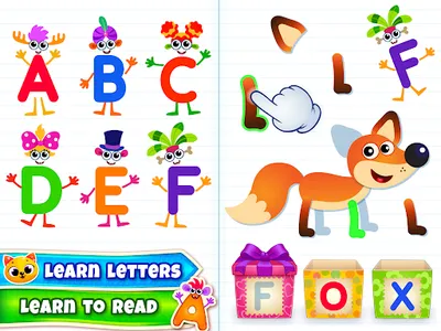 Bini ABC Kids Alphabet Games! screenshot 18