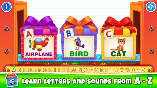 Bini ABC Kids Alphabet Games! screenshot 7