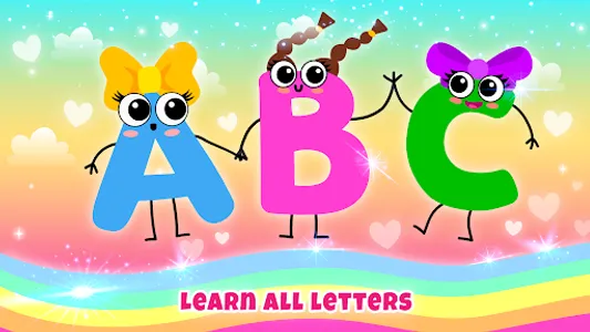 Learn to read! Games for girls screenshot 1