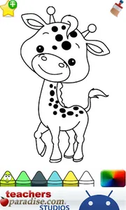 Cute Animals Coloring Book screenshot 6