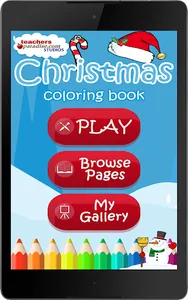 Christmas Coloring Book Games screenshot 8