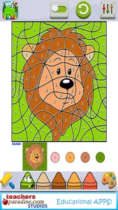 Color By Numbers Game for Kids screenshot 10