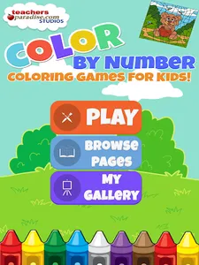 Color By Numbers Game for Kids screenshot 11