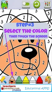 Color By Numbers Game for Kids screenshot 4