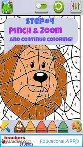 Color By Numbers Game for Kids screenshot 5