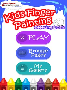 Kids Finger Painting Coloring screenshot 13