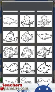 Ocean Animals Coloring Book screenshot 3