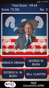 US President Quiz - Presidents screenshot 2