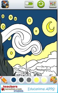 Vincent van Gogh Coloring Book screenshot 17