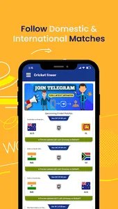 Cricket Linear - Live Scores screenshot 3