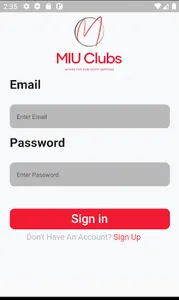 MIU Clubs screenshot 1