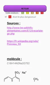 Food additives screenshot 5