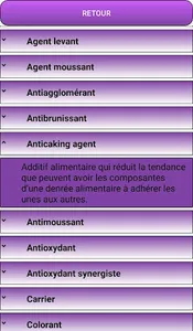 Food additives screenshot 6