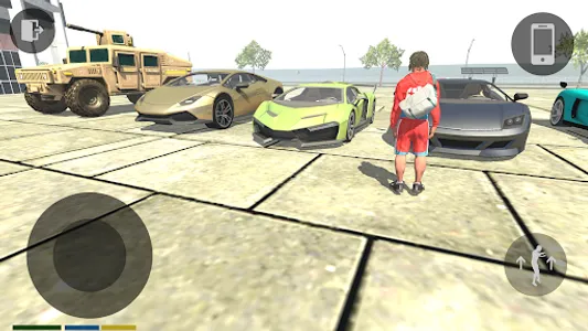 Indian Cars Driving Simulator screenshot 2