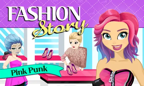 Fashion Story: Pink Punk screenshot 14