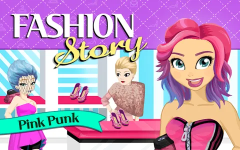 Fashion Story: Pink Punk screenshot 9