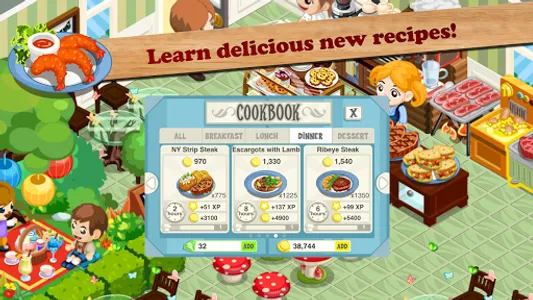 Restaurant Story: Hearty Feast screenshot 10