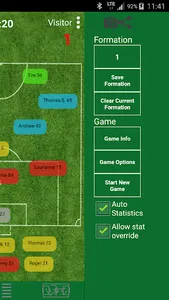 Soccer Lineup Manager screenshot 3