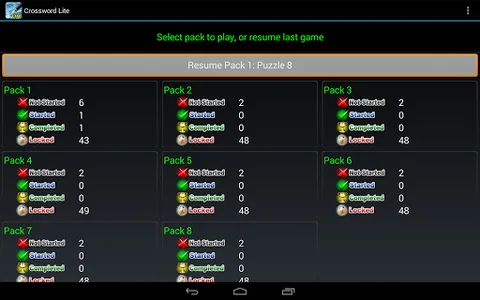 Crossword Lite screenshot 17