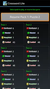 Crossword Lite screenshot 6
