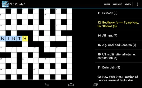 Crossword Lite screenshot 8