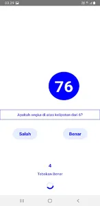Tebak Kelipatan screenshot 2