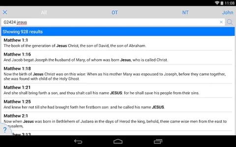 Strong's Concordance with KJV screenshot 9