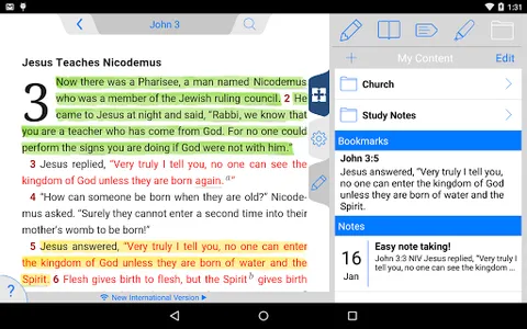 NIV 50th Anniversary Bible screenshot 13