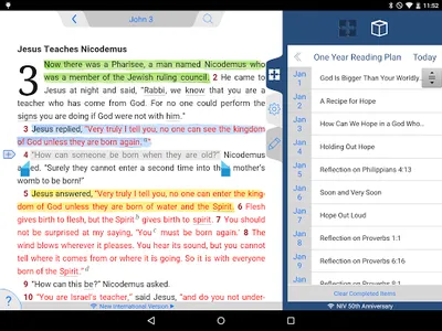 NIV 50th Anniversary Bible screenshot 17