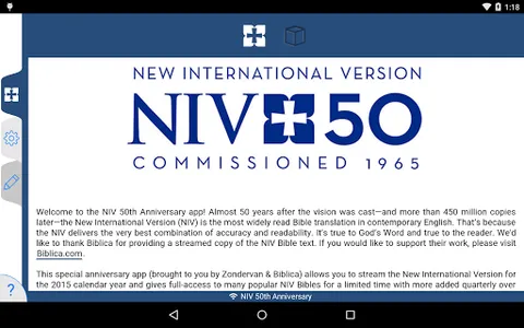 NIV 50th Anniversary Bible screenshot 8