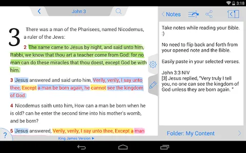 NIV Bible screenshot 13