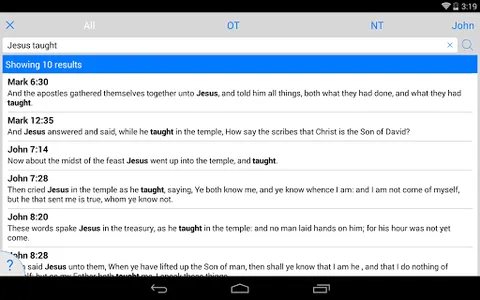 NIV Bible screenshot 15