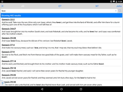 NIV Bible screenshot 21