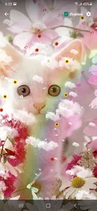 Cute Cate Live Wallpaper screenshot 4