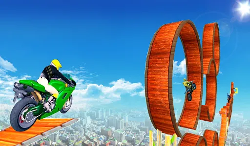 Stunt Bike Racing Game Offline screenshot 8