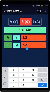 Ohm's Law Calculator (RT) screenshot 3