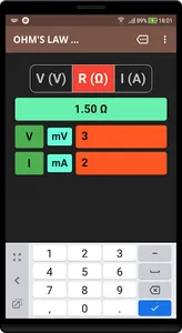 Ohm's Law Calculator (RT) screenshot 4