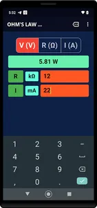 Ohm's Law Calculator (RT) screenshot 7