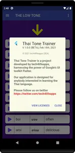 Thai Tone Trainer screenshot 7