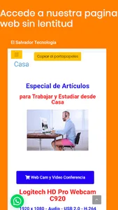 El Salvador Tecnología screenshot 2